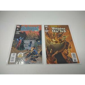 DC Comics Random Lot Villans United No 1 and Requiem for Shadowpact No 5